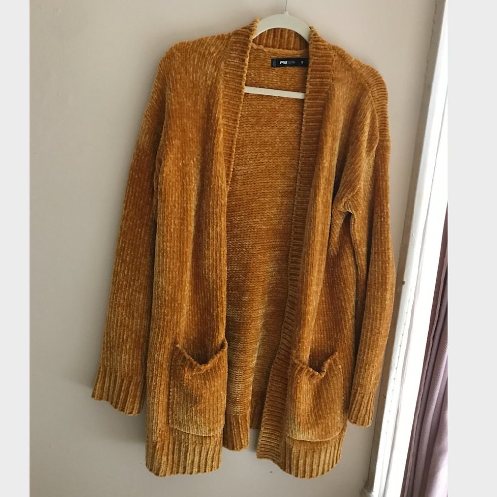 Long Cardigan - Burnt Orange